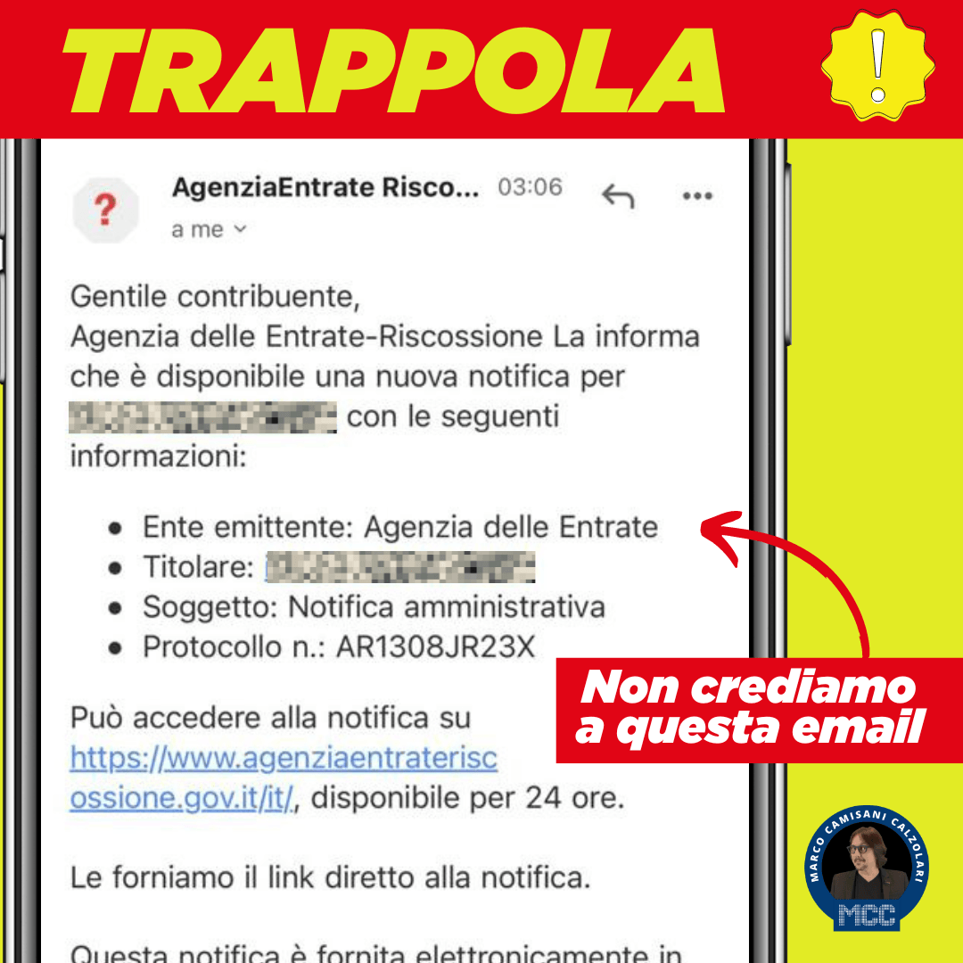 Attenzione Al Falso Avviso Di Raccomandata Via Email - Marco Camisani ...