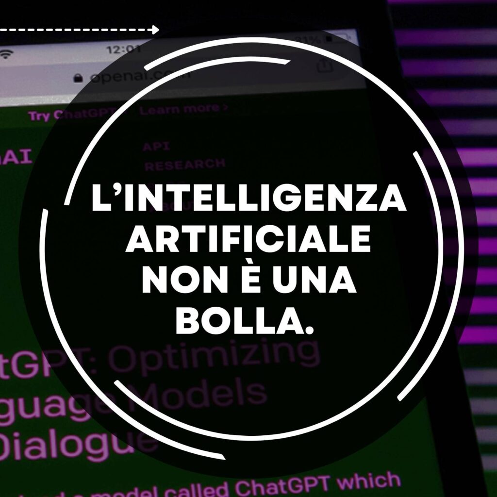 intelligenza artificiale non una bolla 5